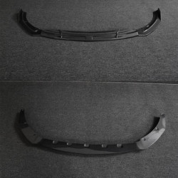 Купить Накладка на передний бампер Lip (для CLA45 AMG SD, Карбон) для Mercedes CLA C118 2019- рр