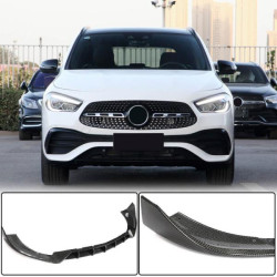 Купить Накладка на передний бампер Lip (для AMG/AMG-Line, Карбон) для Mercedes GLA H247 2020- рр