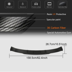 Купить Диффузор заднего бампера (для GLC43 AMG 2020-2022, Карбон) для Mercedes GLC coupe C253