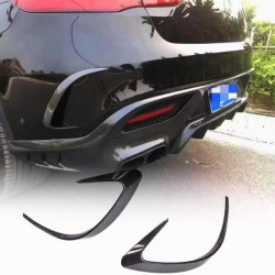 Купить Накладки на задний бампер (для GLE 350/GLE450/GLE63 2019-2023, Карбон) для Mercedes GLE coupe C292