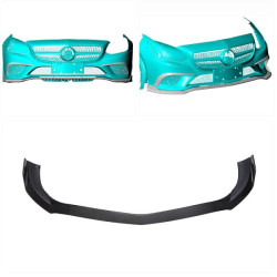 Купити Накладка на передній бампер Lip (для Base 2016-2020, Карбон) для Mercedes SLK R172 рр