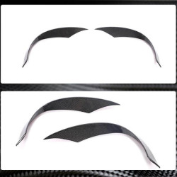 Купити Накладки на передній бампер (для Base 2016-2020, Карбон) для Mercedes SLK R172 рр