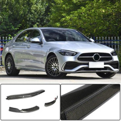 Купити Накладка на передній бампер Lip (для AMG-Line, Карбон) для Mercedes C-class W206 2022- рр