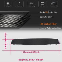 Купить Спойлер V4 (для GTI/R HB, Карбон) для Volkswagen Golf 7/E-Golf