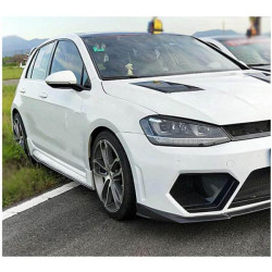 Купить Боковые пороги (для Base HB 2012-2017, Карбон) для Volkswagen Golf 7/E-Golf