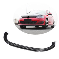 Купить Накладка на передний бампер Lip V3 (для GTI HB 2012-2017, Карбон) для Volkswagen Golf 7/E-Golf