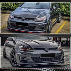 Купить Решетка радиатора (для HB 2012-2017, Сухой Карбон) для Volkswagen Golf 7/E-Golf