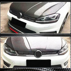 Купить Решетка радиатора (для HB 2012-2017, Сухой Карбон) для Volkswagen Golf 7/E-Golf
