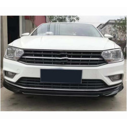 Купить Накладка на передний бампер Lip (для Base 2017-2020, Карбон) для Volkswagen Golf 7/E-Golf