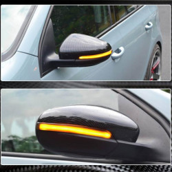 Купить Крышки зеркал V1 (для HB 2010-2013, Карбон) для Volkswagen Golf 6