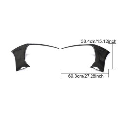 Купить Накладки на передний бампер (для 2015-2019, Карбон) для Volkswagen T6