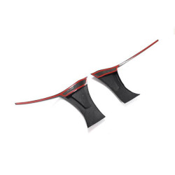 Купить Накладки на передний бампер (для 2015-2019, Карбон) для Volkswagen T6