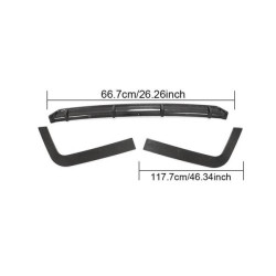 Купить Диффузор заднего бампера (для 2015-2019, Карбон) для Volkswagen T6