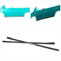 Купить Боковые пороги (для короткой базы, Карбон) для Volkswagen T6