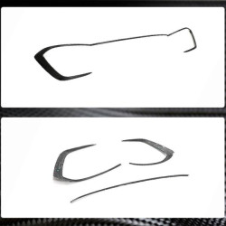 Купити Накладки на передній бампер (для GTI HB, Сухий карбон) для Volkswagen Golf 8