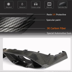 Купити Дифузор заднього бампера (для GTI HB, Карбон) для Volkswagen Golf 8