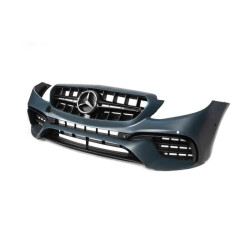 Купити Передній бампер AMG E63 в зібраному вигляді V1 (для 2016-2020) для Mercedes E-class coupe C238