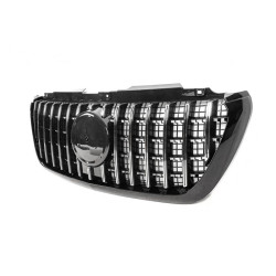 Купить Передняя решетка Panamericana GT Chrome Premium V2 (С рамкой) для Mercedes Sprinter W907/W910 2018- гг