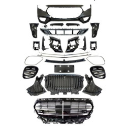 Купити Передній бампер в стилі W223 AMG-Line для Mercedes E-сlass W214 2023- рр