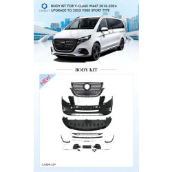 Купить Передний бампер в собранном виде (V-Class 2025) для Mercedes Vito/V-class W447 2014- гг