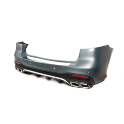 Купить Задний бампер с диффузором GLE63 AMG (для GLE) для Mercedes GLE/ML сlass W166