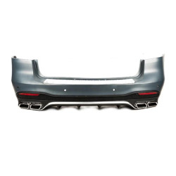 Купить Задний бампер с диффузором GLE63 AMG (для GLE) для Mercedes GLE/ML сlass W166