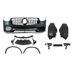 Купить Передний бампер в собранном виде GLC63 AMG (2020-2022) для Mercedes GLC X253