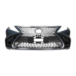 Купить Передний бампер Lexus LS style в собранном виде для Toyota Camry 2017-2023 гг
