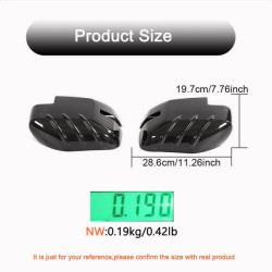 Купити Накладки на дзеркала (Карбон) для Ford Bronco