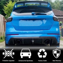 Купити Дифузор заднього бампера (для RS 2015-2017, Карбон) для Ford Focus III рр