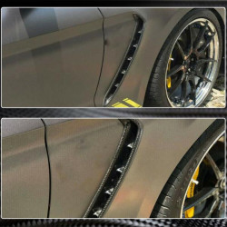 Купити Накладки на передні крила (2018-2023, Карбон) для Ford Mustang рр