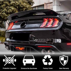 Купити Спойлер V3 (Карбон) для Ford Mustang 2015-2023 рр