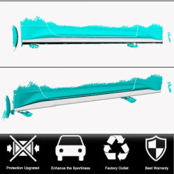 Купити Бокові пороги (Карбон) для Ford Mustang 2024- рр