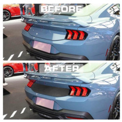 Купити Накладка на кришку багажника (Карбон) для Ford Mustang 2024- рр