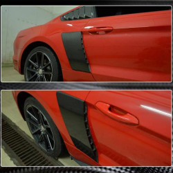 Купити Накладки на задні крила (2015-2017, Карбон) для Ford Mustang рр
