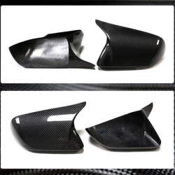 Купити Накладки на дзеркала V1 (для USA, Карбон) для Ford Mustang 2015-2023 рр
