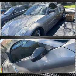 Купити Накладки на дзеркала (2003-2006, Карбон) для Nissan 350Z