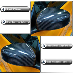 Купити Накладки на дзеркала (Карбон) для Nissan 370Z