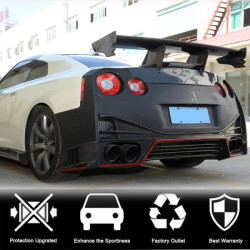 Купити Дифузор заднього бампера (2009-2015, Карбон) для Nissan GT-R
