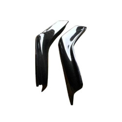 Купити Накладки на передній бампер (2009-2015, Карбон) для Nissan GT-R