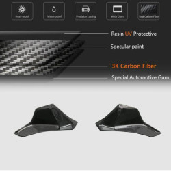 Купити Накладки на задній бампер (Карбон) для Toyota Supra 2019- рр