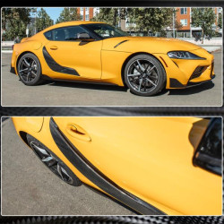 Купити Накладки на двері (Карбон) для Toyota Supra 2019- рр