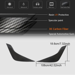 Купити Накладки на двері (Карбон) для Toyota Supra 2019- рр