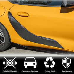 Купити Накладки на двері (Карбон) для Toyota Supra 2019- рр
