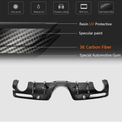 Купити Дифузор заднього бампера V1 (Карбон) для Toyota Supra 2019- рр