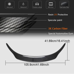 Купити Спойлер V3 (Карбон) для Toyota Supra 2019- рр