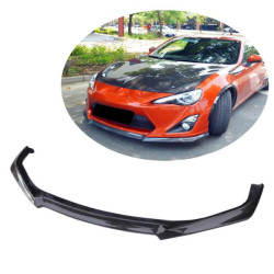 Купити Накладка на передній бампер Lip V1 (Карбон) для Toyota GT86