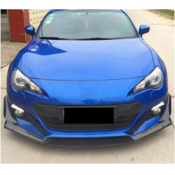 Купити Накладка на передній бампер Lip V2 (Карбон) для Toyota GT86