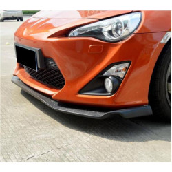 Купити Накладка на передній бампер Lip V3 (Карбон) для Toyota GT86