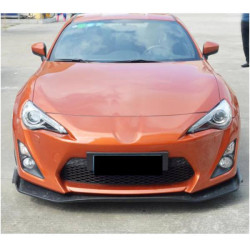 Купити Накладка на передній бампер Lip V3 (Карбон) для Toyota GT86